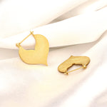 Boutique minimaliste des boucles d'oreilles-925 Sterling Gold Vergoldet Matt Orient Sultan 1001 nuit Arabe-Vol-OHR925-27