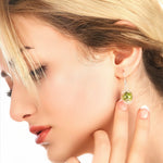 Les boucles d'oreilles de Moos-925 Sterling Argent Argent-Terrarium Terrarium-auriculiers-OHR925-10