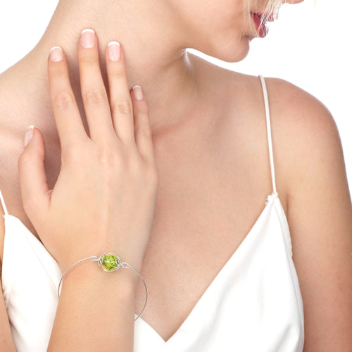 Bracelet Véritable Green Moos - Bijoux Nature minimalistes - Rétataires 28