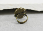 Vintage Rose Bronze Ring VINRIN-10