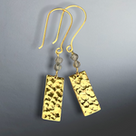 Labrador Stone earring - 925 Gold Jewelry - ohr925 - 123