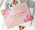 Geschenkkarte "Happy Birthday! Schön, dass es dich gibt!"