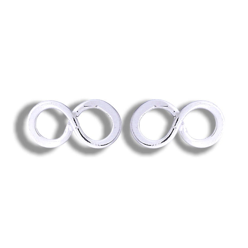 Infinity Mini Stud örhängen-925 Sterling Silver minimalistiska smycken-OHR925-110