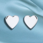Mini 925 Sterling Silver Örhängen Hjärtan
